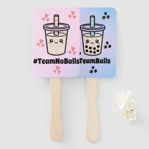 Umkehrbares #TeamBälle #TeamKeineBälle Geschlecht- Fächer