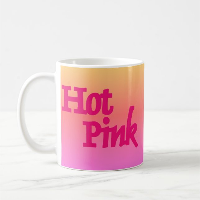 Umkehrende Tasse von Hot Pink (Links)