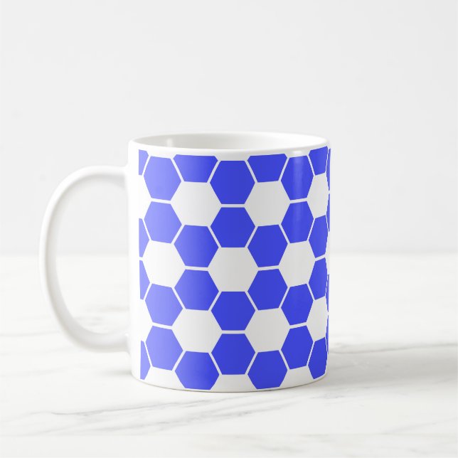 Umkehrfußball/Fußball-Ball-Textur Kaffeetasse (Links)