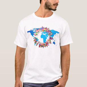 Umkreis "Continent People Flag" T-Shirt