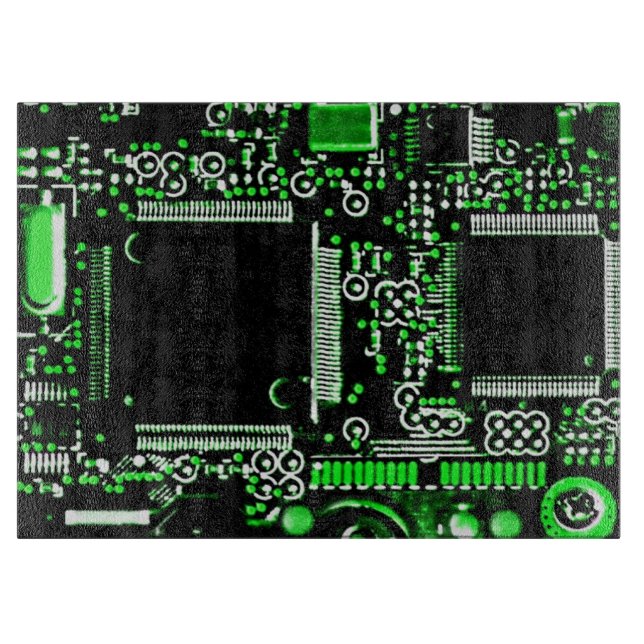 Umlauffläche Grün 2 Schneidebrett (Vorderseite)