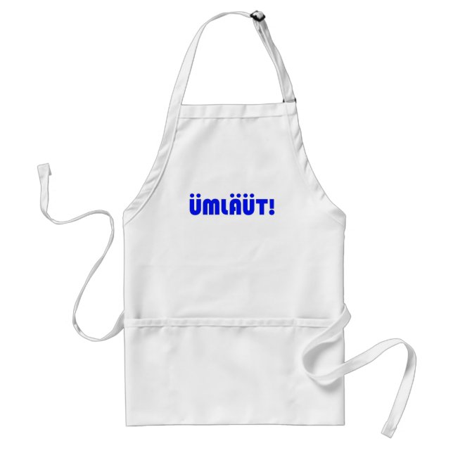 UMLAUT! Schürze (Vorne)