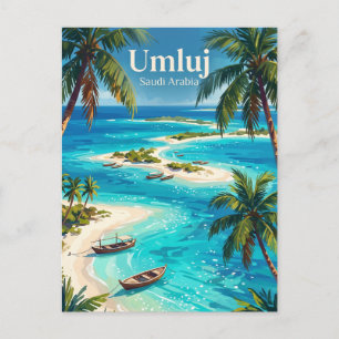 Umluj Saudi-Arabien Postkarte