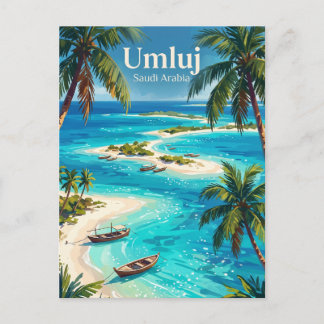 Umluj Saudi-Arabien Postkarte
