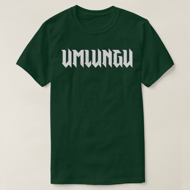 Umlungu T-Shirt (Design vorne)