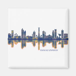 Umm al-Quwain Skyline Magnet