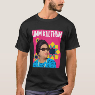 Umm Kulthum Pop Art Angepasst Scoop T-Shirt