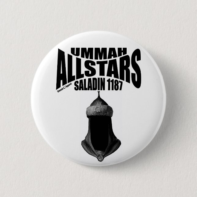 Ummah Allstars Saladin Button (Vorderseite)