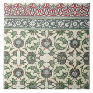 Ummauern Sie Fliesen der Moschee von Cheykhoun,