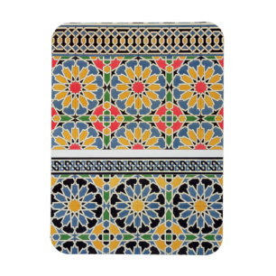 Ummauern Sie Fliesen vom Mihrab der Moschee von Magnet