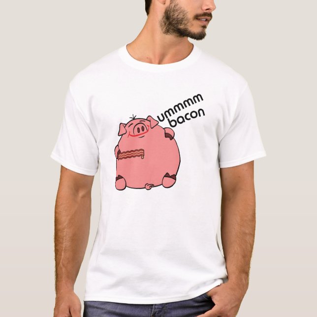 Ummmm Speck! T-Shirt (Vorderseite)