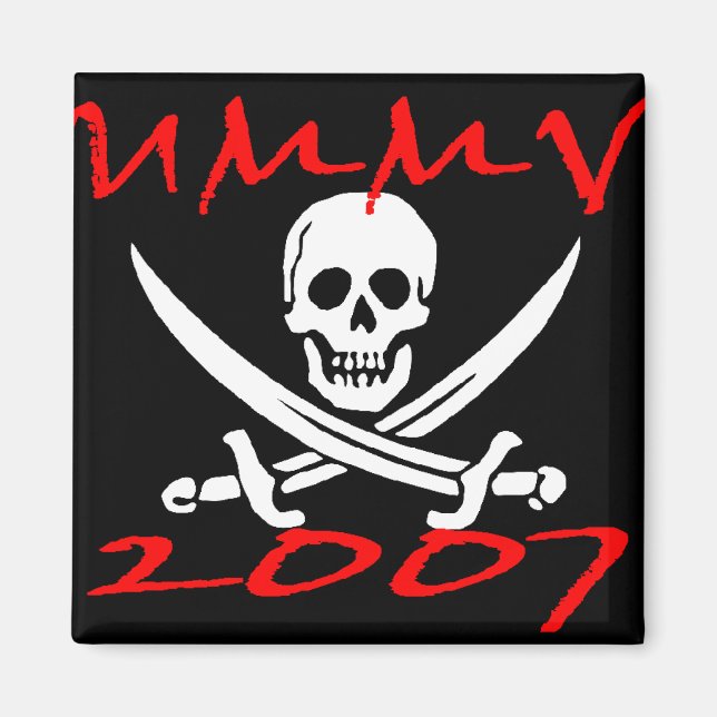 UMMV 2007 Pirate Show Magnet (Vorne)
