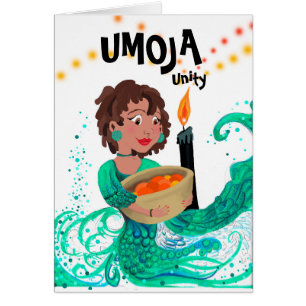 Umoja - Spirituosen von Kwanzaa Notecard