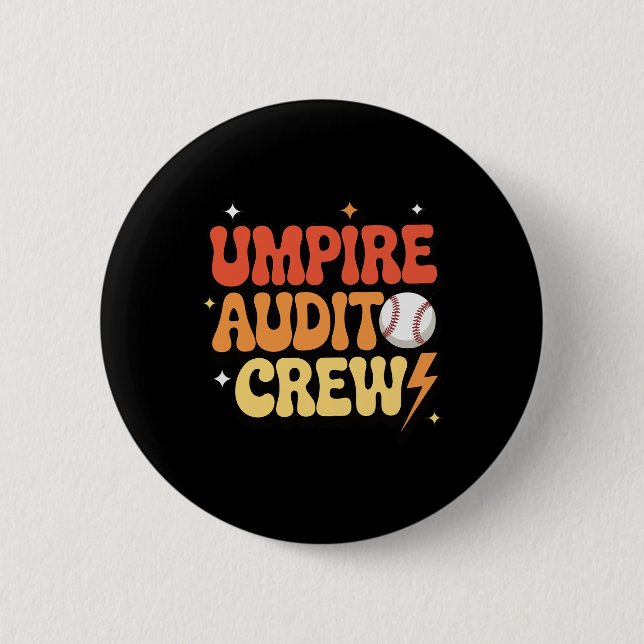 Umpire Audit Crew _1  Button (Vorderseite)