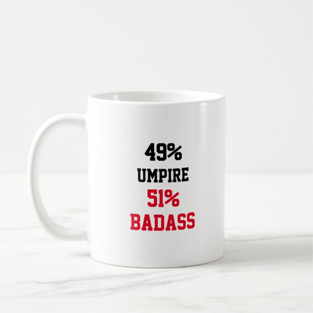 Umpire Badass Kaffeetasse (Links)