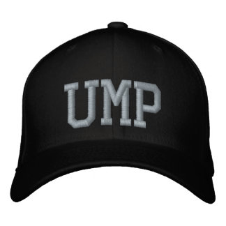 Umpire Bestickte Baseballkappe