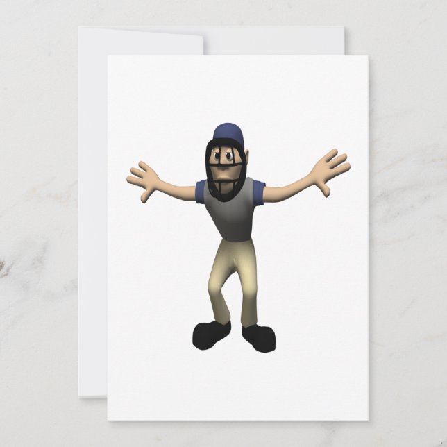 Umpire Einladung (Vorderseite)