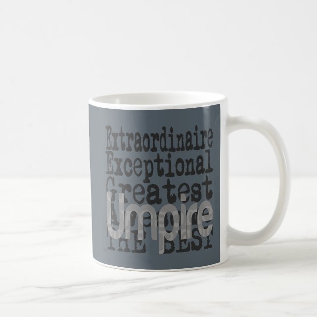 Umpire Extraordinaire Kaffeetasse (Rechts)