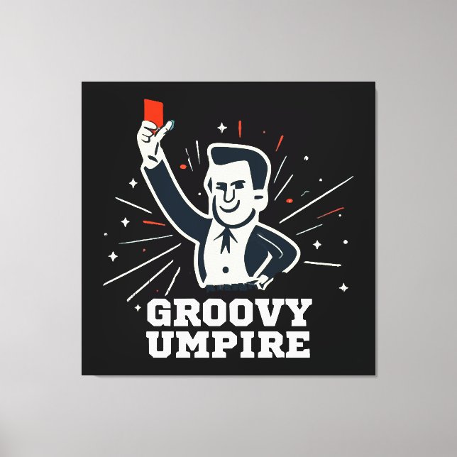 Umpire Leinwanddruck (Vorderseite)