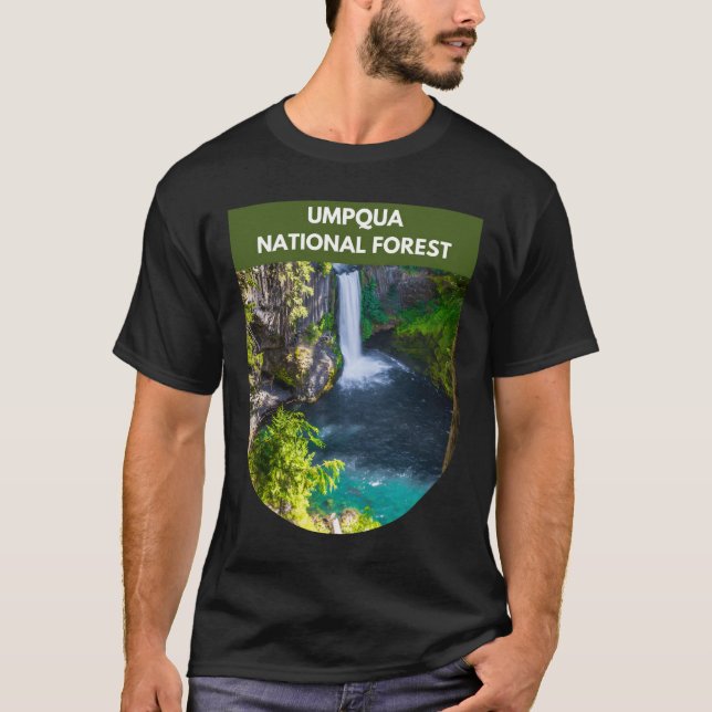 Umpqua National Forest - Oregon T-Shirt (Vorderseite)
