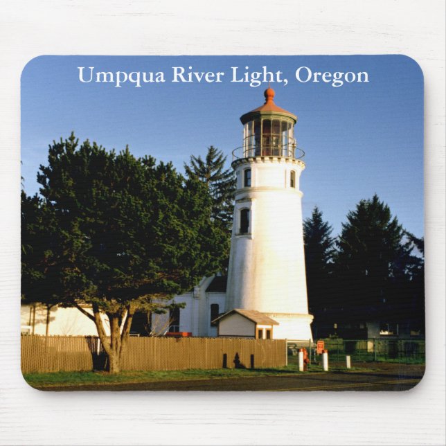 Umpqua River Light, Oregon Mousepad (Vorne)