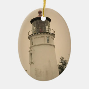 Umpqua River Lighthouse Keramik Ornament