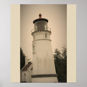 Umpqua River Lighthouse, OR Poster
