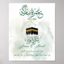 Umrah Mubarak Kaaba Mekka, Mekka, Mekka, Kâbe Poster
