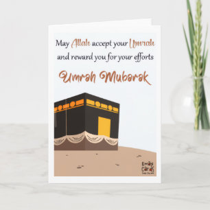 Umrah Mubarak Karte