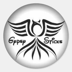 Umrandung zu schwarzen Rundklebern - Maßgeschneide Runder Aufkleber