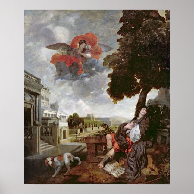 Umrechnung von St. Augustine, c.1663 Poster (Vorne)