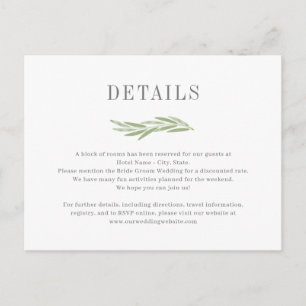 Umrisskarte für die Hochzeitsstiftung eines bemalt Postkarte