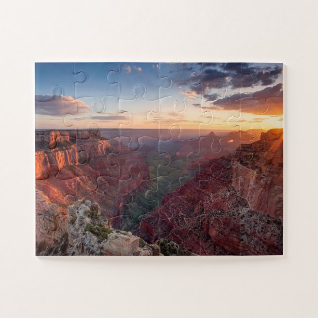 Umrisslandschaft 11" x 14" puzzle (Horizontal)