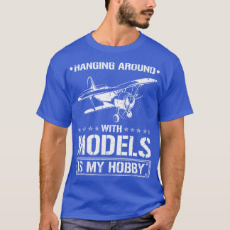 Umschalten mit Modellen Flugzeug RC Flying T-Shirt