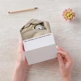 Umschlag All In One Einladung