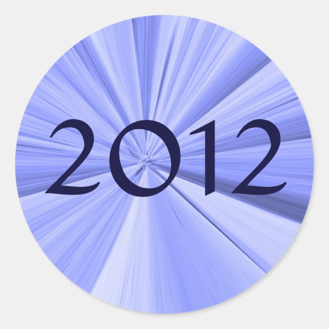 Umschlag Aufkleber 2012 (Vorderseite)