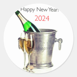 Umschlag Aufkleber 2024