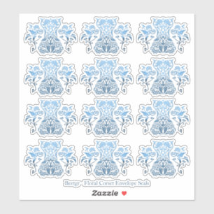 Umschlag Aufkleber-Aufkleber für die Blumenkorsett Aufkleber