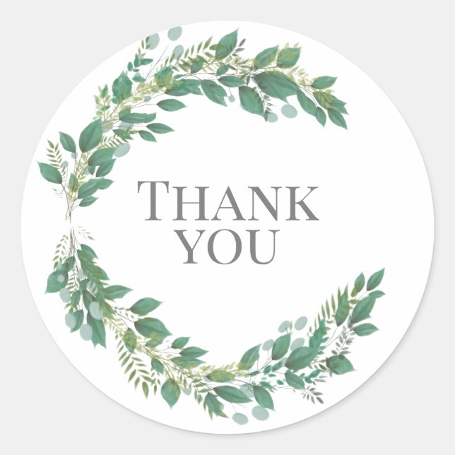 Umschlag Aufkleber/Aufkleber Runder Aufkleber (Vorderseite)