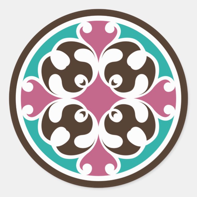 Umschlag Aufkleber aus Hartglas (Vorderseite)