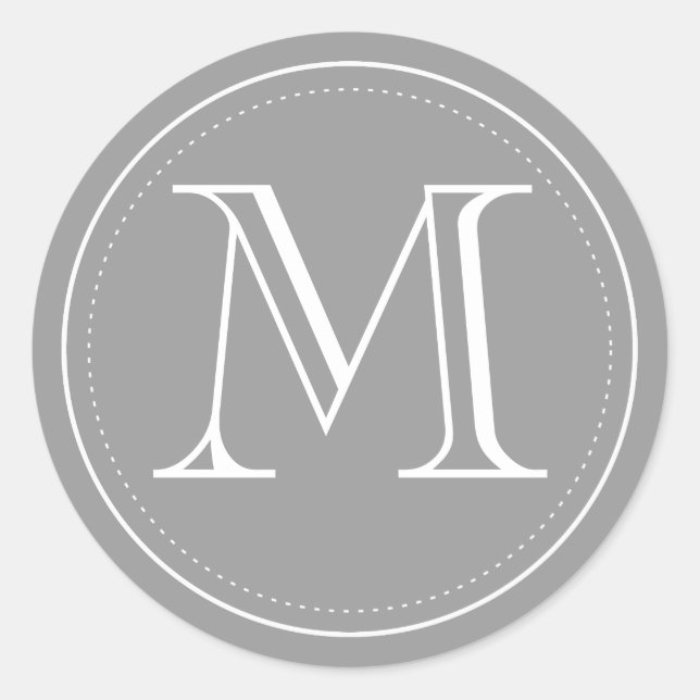 Umschlag Aufkleber der Karkohle Monogram von Origa (Vorderseite)