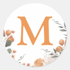 Umschlag Aufkleber für Hochzeiten von Wasserfarben