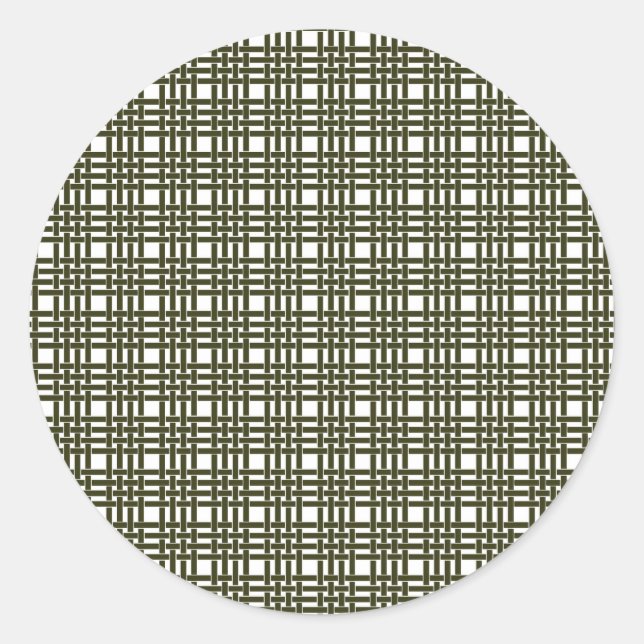 Umschlag Aufkleber - Olive Tweed (Vorderseite)