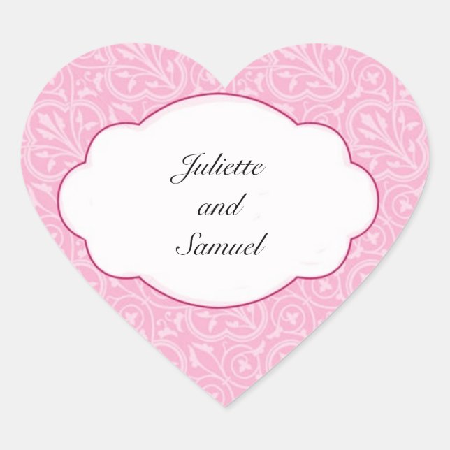 Umschlag Aufkleber und Sticker für das Herz (Vorderseite)