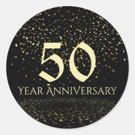 Umschlag Aufkleber zum 50. Jahrestag
