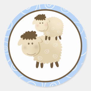 Umschlag Aufkleber zum Baa-Baa-Schaf/Toppers 20