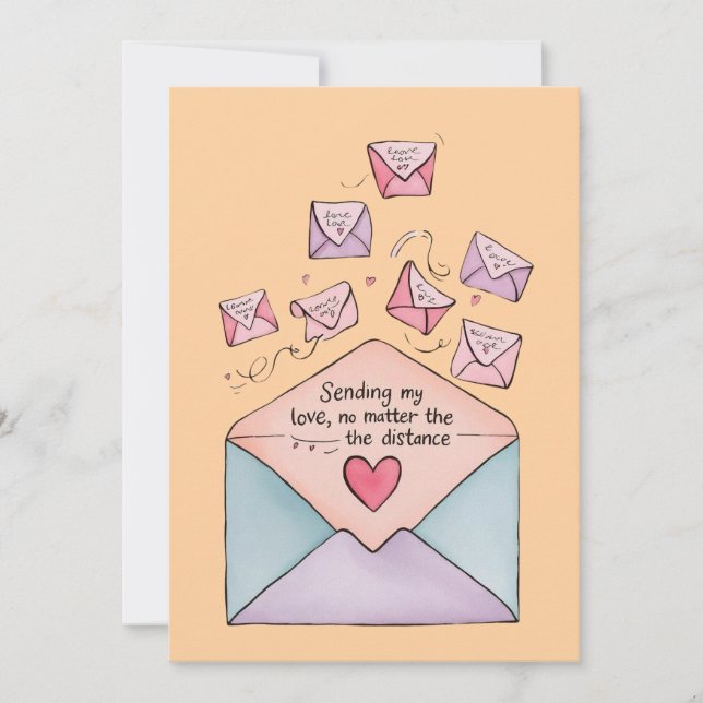 Umschlag der Liebe Card Einladung (Vorderseite)