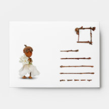 Umschlag mit Eichelfen