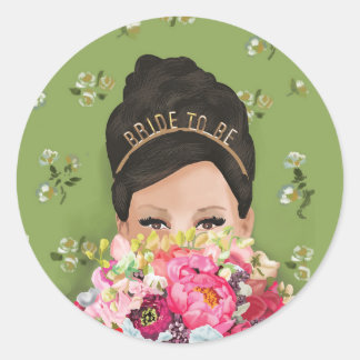 Umschlagdialer Runder Aufkleber