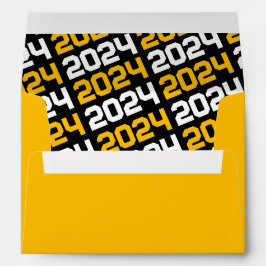 Umschläge aus Gold und Schwarz-Abschluss